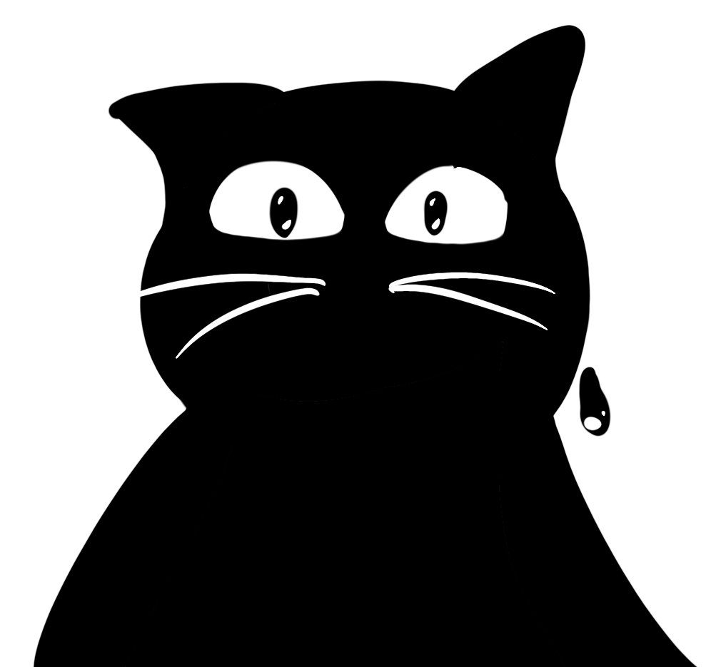 Cat looking down iteration