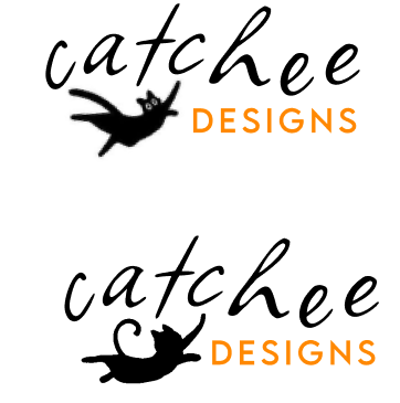 Logo with my cat illustration