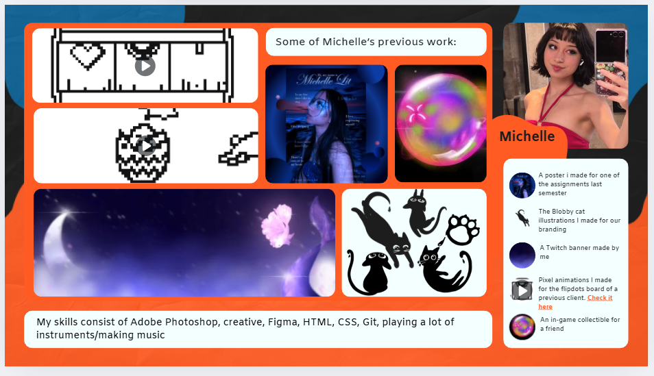 Letter slide of the motivation letter for Desca